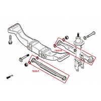 REAR REAR ARM ALFA ROMEO, 156, 97-07