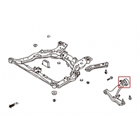 FRONT LOWER ARM BUSH REAR NISSAN, MURANO, TEANA, J31 04-07, Z50 03-07