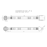 ADJUSTABLE REAR LOWER ARM NISSAN, FAIRLADY Z, Z33 02-08