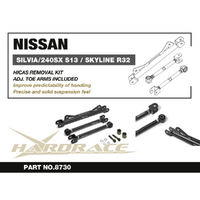 NISSAN S13/R32/R32 GT-R HICAS REMOVAL KIT BLACK