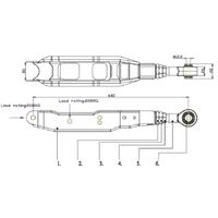 REAR LOWER CONTROL ARM SUBARU, TOYOTA, 86, BRZ, FR-S, IMPREZA, LEGACY, LEVORG, OUTBACK, XV, BR 09-14, BS 14-, 1S