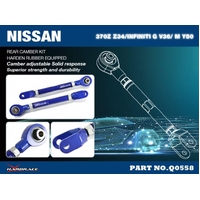 REAR CAMBER KIT V2 NISSAN, FAIRLADY Z, G SERIES, M SERIES, M35/45 (Y50), G25/35/37 (V36), Z34 08-