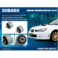REAR DIFF SUPPORT MEMBER BUSHING SUBARU, IMPREZA, STI GD/GG 01-06, WRX GD/GG 01-06