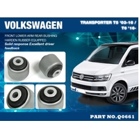 REAR BUSHING FRONT LOWER ARM VOLKSWAGEN, TRANSPORTER, T5 03-16, T6 16-PRESENT