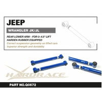 JEEP WRANGLER '06-18 JK/ '18- JL REAR LOWER ARM ADJ 0-4.5" LIFT V2