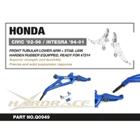 FRONT TUBULAR LOWER CONTROL ARM SET HONDA CIVIC '92-95, INTEGRA '94-01