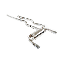 IPE (STAINLESS)EXHAUST SYSTEM Front Pipe+Mid Pipe+Valvetronic Muffler+Remote Control Module+Dual Side Single Out Tips F30 335i (N55)(2011 - 2015)