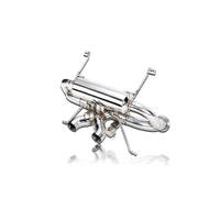 IPE (STAINLESS)EXHAUST SYSTEM Valvetronic Muffler + Tips( Titanium Polished Silver) Lamborghini Aventador LP700 Facelift SVJ