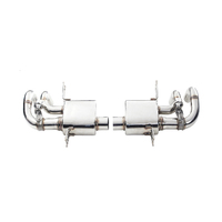 IPE (STAINLESS)EXHAUST SYSTEM X Pipe+Valve Muffler+Remote CTRL Module+Tips(Chrome Silver) Lamborghini Gallardo Superleggera LP550/560/570(08 - 13)