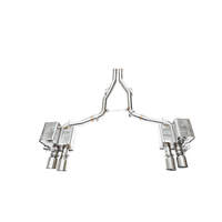 IPE (STAINLESS)EXHAUST SYSTEM Mid Pipe + Valvetronic Muffler + Tips(Chrome Silver) Maserati Quattroporte MK6 3.0T 2WD(2013 -on)