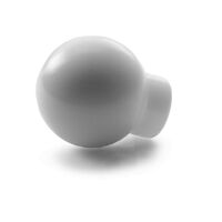 Killer B Round Delrin Shift Knob White for Subaru WRX/STI/FXT/LGT (6MT)