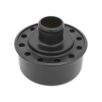 Proflow Push-In Breather Steel Black 2-3/4 in. Diameter with 1 inch Neck