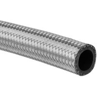 Proflow Stainless Braided Hose -06AN 25 Metre Length Bulk