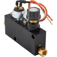 Proflow Adjustable Proportioning Valve Block brake switch Black Aluminium Kit