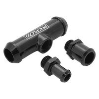 Proflow Adapter Heater Hose T-Piece For Ford Falcon XR6 BA/BF/FG Billet Aluminium Universal