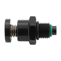 Proflow Pressure Relief Valve Supercharger Universal -04AN ORB Black