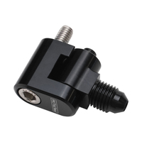 Proflow Engine Steam Line Fitting Male -04AN Black Swivel For Holden LS Each