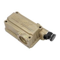 Proflow Fuel Inlet Banjo Fitting 9/16-24 x AN6 Suits Holley Side Pivot Bowl Barry Grant FiTech Black