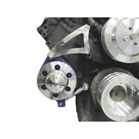 Proflow Alternator Bracket Kit Billet Aluminium BB Ford 429-460 Drivers Side Low Mount Polished. Kit