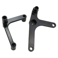 Proflow Alternator Bracket Kit Aluminium GM For Holden VT-VZ Commodore LS1 LS2 Black