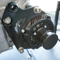 Proflow Alternator Bracket Kit Aluminium GM For Holden VE-VF Commodore LS3/L92 Silver