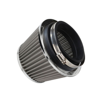 Proflow Pod Air Filter Stainless Steel 130mm High 63.5mm (2-1/2') Neck