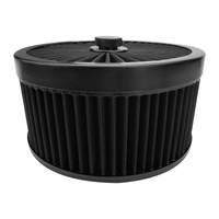 Proflow Air Filter Assembly Flow Top Round Black 9in. x 5in. Suit 5-1/8in. Flat Base
