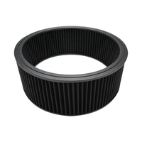 Proflow Air Filter Cleaner Black Re-usable Element Round Insert 14in. x 6in.