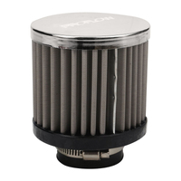 Proflow Breather Filter Clamp On 70mm High 35mm (1-3/8in. ) Neck Stainless