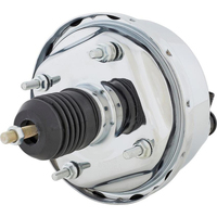 Proflow Power Brake Booster Universal 7in. Single Diaphragm Chrome