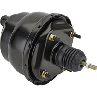 Proflow Power Brake Booster Universal 7in. Dual Diaphragm Black
