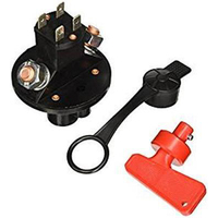 Proflow Master Battery Isolator Switch with Ignition Isolation 2 Position On-Off 12v 200Amp