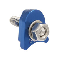 Proflow Distributor Hold-Down Clamp Billet Aluminium Blue Stud Mount SB For Ford Each