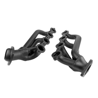Proflow LS Exhaust Headers Tight-Fit 1-5/8'' Block Huggers Chevrolet Holden LS1 LS2 Rear Outlet Black Ceramic Set