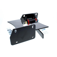 Proflow Power Motor GM LS Engine Swap Universal Bolt-In Steel Polyurethane Black/Red Weld In Pair