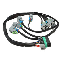 Proflow Fuel Injector Wiring Harness Suit GM LSX EV6 Injectors w/Braided PET Sleeve