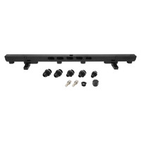 Proflow Fuel Rails Kit Billet Aluminium Black Anodised For Nissan RB26