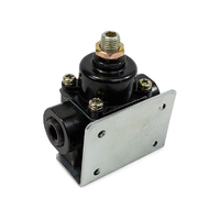 Proflow Fuel Pressure Regulator Black Aluminium 4.5-9 PSI Universal Each