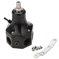 Proflow Fuel Pressure Regulator EFI Pro 30-75 PSI 4-Port Billet Aluminium Universal