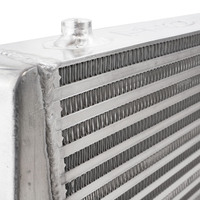 Proflow Intercooler Bar & Plate 450 x 300 x 76mm 3.0'' Outlets Aluminium Universal Natural