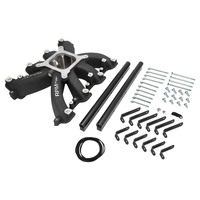 Proflow Intake Manifold RPM AirMax-EFI Aluminium Black Chev Holden Commodore LS3/L92 Heads Single Plane With Fuel Rails Kit