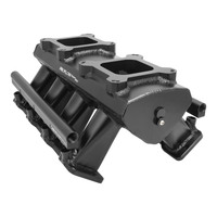 Proflow SuperMax Intake Manifold Tunnel Ram For Holden Commodore LS3/L92 EFI 4150 Fabricated Black W/Fuel Rails