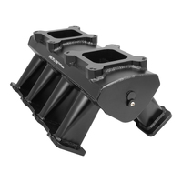 Proflow SuperMax Intake Manifold Tunnel Ram For Holden Commodore LS7 Carburetted 4150 Fabricated Black