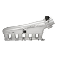 Proflow Intake Manifold Kit Fabricated Aluminium Polished For Nissan RB26 Inlet Plenum 90mm Throttle Body Fuel Rail