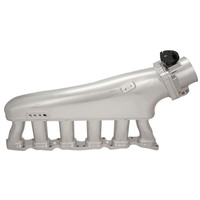 Proflow Intake Manifold Kit Fabricated Aluminium Polished For Nissan TB48 Inlet Plenum 90mm Throttle Body Fuel Rail Polished