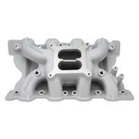 Proflow Intake Manifold SB Ford 302 351 Cleveland Dual Plane Aluminium Square Bore Natural,