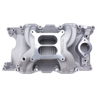 Proflow Intake Manifold AirMax Aluminium Natural Square Bore SB For Chrysler