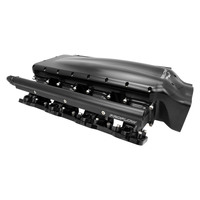 Proflow Billet CNC LS Intake Manifold Kit SuperMax Plus For Holden Commodore LS3/L92 102mm Bore Gloss Black
