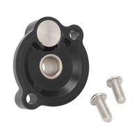 Proflow Oil Filter Bypass Mount Billet Aluminum 15 PSI Internal Bypass Chevrolet SB & BB Black Anodized,