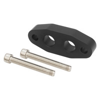 Proflow Oil Spacer Adapter For Holden Commodore LS VT-VZ Billet Aluminium Black
